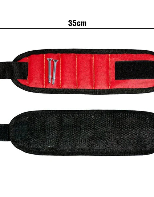 Load image into Gallery viewer, Strong Magnetic Wristband – Portable Tool Bag for Holding Screws, Nails, Nuts, Bolts, and Drill Bits
