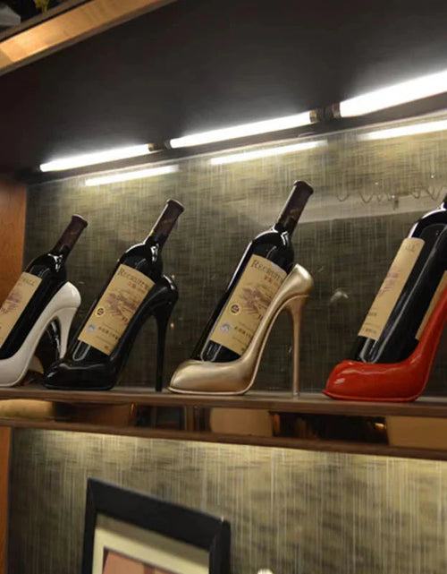 Load image into Gallery viewer, High Heel Shoe Wine Bottle Holder
