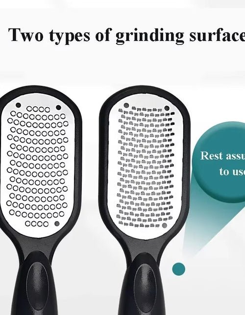 Load image into Gallery viewer, SilkyStep Pro – Double-Sided Stainless Steel Foot File for Callus &amp; Dead Skin Removal
