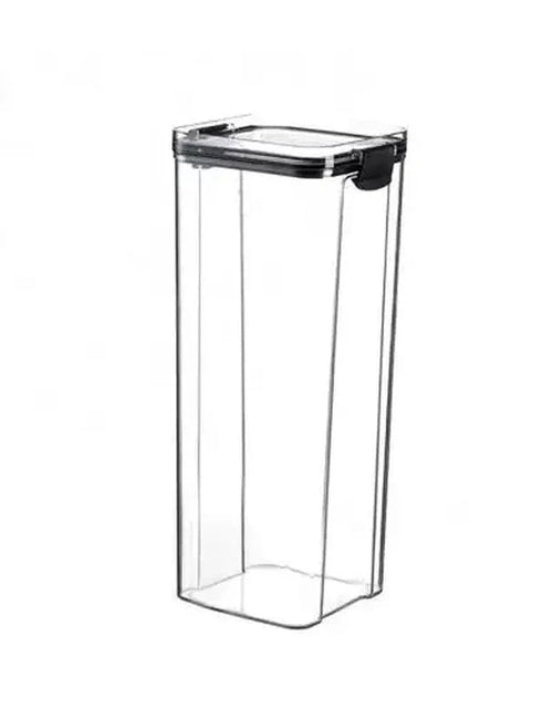 Load image into Gallery viewer, Multipurpose Food Storage Containers Set - Clear Jars with Lids for Cereal, Candy, and Dry Goods
