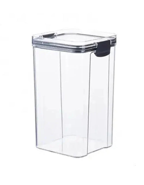 Load image into Gallery viewer, Multipurpose Food Storage Containers Set - Clear Jars with Lids for Cereal, Candy, and Dry Goods
