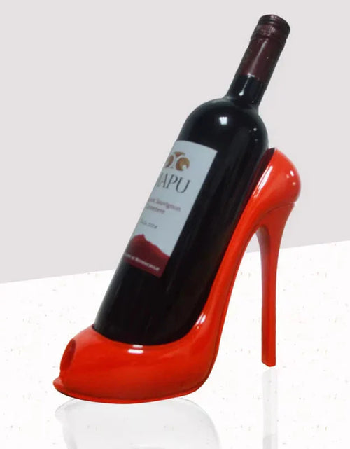 Load image into Gallery viewer, High Heel Shoe Wine Bottle Holder
