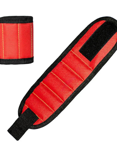 Load image into Gallery viewer, Strong Magnetic Wristband – Portable Tool Bag for Holding Screws, Nails, Nuts, Bolts, and Drill Bits
