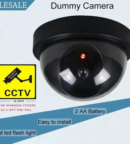 SecureView™ Dome Dummy Camera – Look Protected, Stay Deterrent, Spend Less