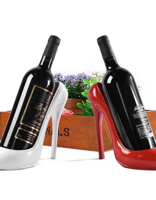 Load image into Gallery viewer, High Heel Shoe Wine Bottle Holder
