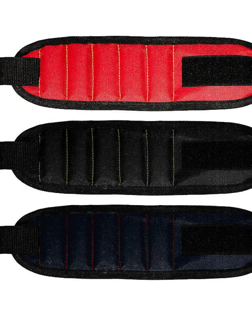 Load image into Gallery viewer, Strong Magnetic Wristband – Portable Tool Bag for Holding Screws, Nails, Nuts, Bolts, and Drill Bits
